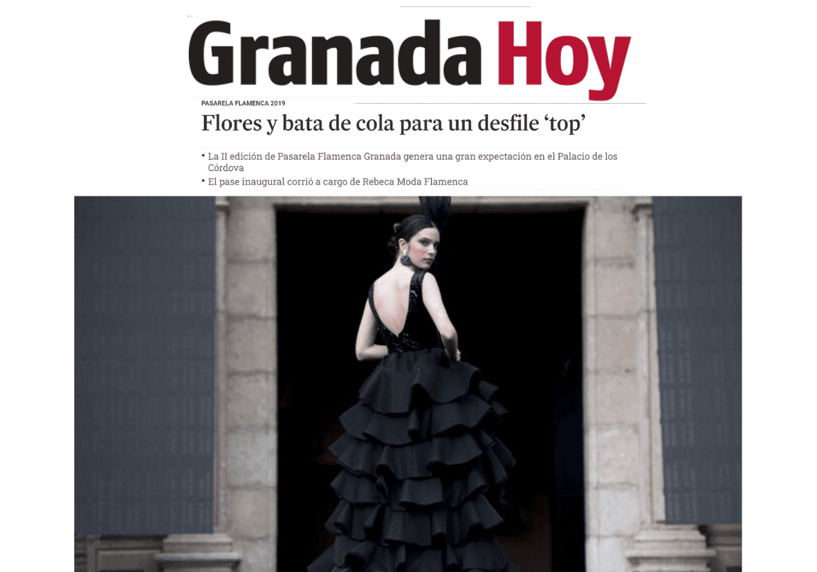 Pasarela Flamenca Granada en Granada Hoy